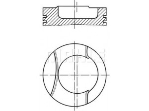 MAHLE ORIGINAL 229 18 00 stūmoklis
5108112, 93 21014 0081, 93 21014 0082