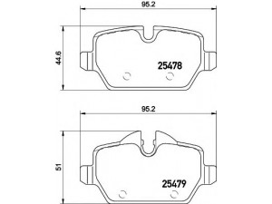 HELLA 8DB 355 020-111 stabdžių trinkelių rinkinys, diskinis stabdys 
 Techninės priežiūros dalys -> Papildomas remontas
34219804739, 34219808172, 34219808706