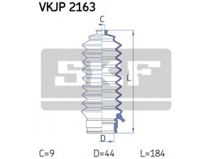 SKF VKJP 2163 gofruotoji membrana, vairavimas 
 Vairavimas -> Gofruotoji membrana/sandarinimai
53534SL4J00, 53534SL4J01, 53534ST0003