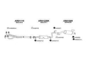 VENEPORTE 010006 išmetimo sistema 
 Išmetimo sistema -> Išmetimo sistema, visa