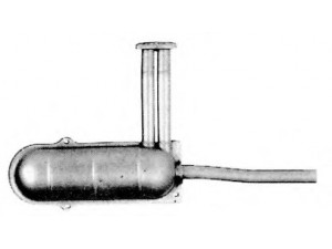 IMASAF 66.20.00 galinis duslintuvas 
 Išmetimo sistema -> Duslintuvas
112600500, 112600501