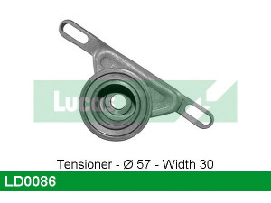 LUCAS ENGINE DRIVE LD0086 įtempiklio skriemulys, paskirstymo diržas
6131141, 6145028, 6182891, 84SM-6K254-CA