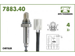 MTE-THOMSON 7883.40.030 lambda jutiklis 
 Variklis -> Variklio elektra
5269564, 5269714, 5269973, 5269564