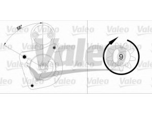 VALEO 436026 starteris 
 Elektros įranga -> Starterio sistema -> Starteris
4392459, 4412878, 4435660, 46231527