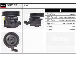 DELCO REMY DSP143 hidraulinis siurblys, vairo sistema 
 Vairavimas -> Vairo pavara/siurblys
F6RC 3A674 CB
