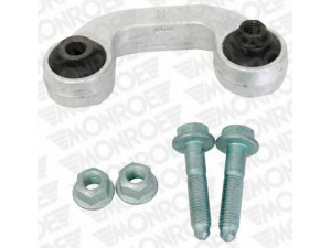 MONROE L29633 šarnyro stabilizatorius 
 Ašies montavimas/vairavimo mechanizmas/ratai -> Stabilizatorius/fiksatoriai -> Savaime išsilyginanti atrama
8E0 411 318, 8E0 411 318