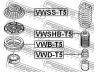 FEBEST VWSS-T5 montavimas, amortizatoriai
7E0412331