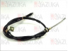 YAZUKA C75074 trosas, stovėjimo stabdys 
 Stabdžių sistema -> Valdymo svirtys/trosai
MN102172
