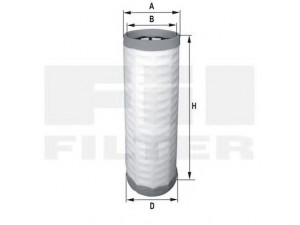 FIL FILTER HP 2551 oro filtras
80804842, 80858392, 118 0868, EPC046507