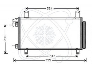 ELECTRO AUTO 30Z0021 kondensatorius, oro kondicionierius 
 Oro kondicionavimas -> Kondensatorius
GJ6G61480A, GJYG6148Z