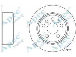 APEC braking DSK765 stabdžių diskas 
 Dviratė transporto priemonės -> Stabdžių sistema -> Stabdžių diskai / priedai
569207, 90375510, 90442651
