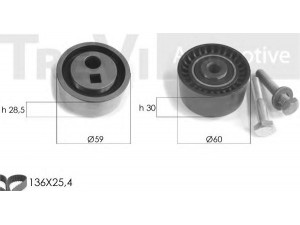 TREVI AUTOMOTIVE KD1046 paskirstymo diržo komplektas 
 Techninės priežiūros dalys -> Papildomas remontas
083126, 083130, 083146, 083147