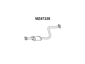 VENEPORTE MZ47335 priekinis duslintuvas 
 Išmetimo sistema -> Duslintuvas
FP7440300