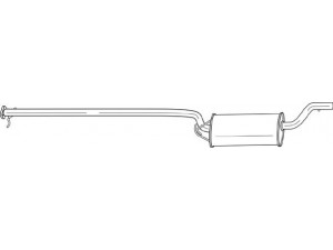 AKS DASIS SG26432 vidurinis duslintuvas