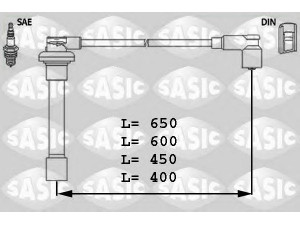 SASIC 9286010 uždegimo laido komplektas