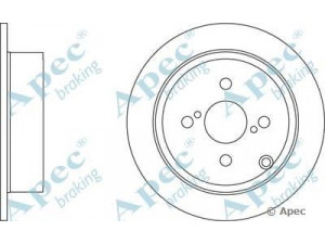 APEC braking DSK2209 stabdžių diskas 
 Dviratė transporto priemonės -> Stabdžių sistema -> Stabdžių diskai / priedai
4243102070, 4243102071