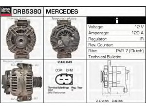 DELCO REMY DRB5380 kintamosios srovės generatorius 
 Elektros įranga -> Kint. sr. generatorius/dalys -> Kintamosios srovės generatorius