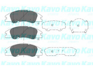 KAVO PARTS KBP-4003 stabdžių trinkelių rinkinys, diskinis stabdys 
 Techninės priežiūros dalys -> Papildomas remontas
581012FA10, 581012FA20, 581012FA21