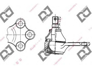DJ PARTS DB1250 atramos/vairo trauklė 
 Ašies montavimas/vairavimo mechanizmas/ratai -> Sujungimai -> Atramos/vairo trauklė
1602167, 1603121, 1603163, 90003134