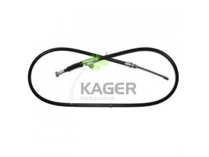 KAGER 19-1493 trosas, stovėjimo stabdys 
 Stabdžių sistema -> Valdymo svirtys/trosai
365302F000