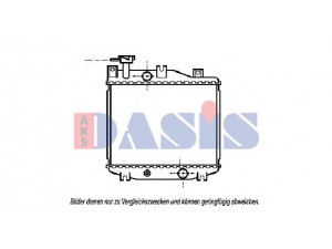 AKS DASIS 360020N radiatorius, variklio aušinimas 
 Aušinimo sistema -> Radiatorius/alyvos aušintuvas -> Radiatorius/dalys
1640087717, 1640087723, 1640087727