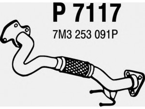 FENNO P7117 išleidimo kolektorius 
 Išmetimo sistema -> Išmetimo vamzdžiai
7M3253091P