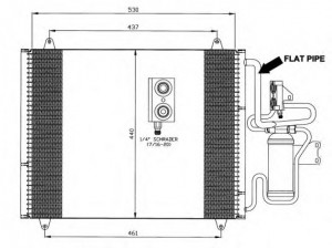 NRF 35824 kondensatorius, oro kondicionierius 
 Oro kondicionavimas -> Kondensatorius
7701039742