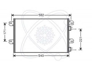 ELECTRO AUTO 30F0085 kondensatorius, oro kondicionierius 
 Oro kondicionavimas -> Kondensatorius
504022659