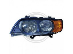 DIEDERICHS 1290080 priekinis žibintas 
 Kėbulas -> Priekinis žibintas/dalys -> Priekinis žibintas/įterp.
63126930206, 63128409014