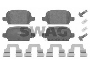 SWAG 40 91 6626 stabdžių trinkelių rinkinys, diskinis stabdys 
 Techninės priežiūros dalys -> Papildomas remontas
1605 085, 1605 965, 09200132, 93176117