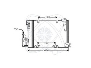 ELECTRO AUTO 30O0042 kondensatorius, oro kondicionierius 
 Oro kondicionavimas -> Kondensatorius
1850056, 1850058, 1850078, 24465322