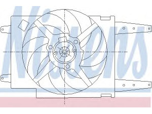 NISSENS 85065 ventiliatorius, radiatoriaus 
 Aušinimo sistema -> Oro aušinimas
60652976, 60692421