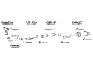 VENEPORTE 800462 išmetimo sistema 
 Išmetimo sistema -> Išmetimo sistema, visa