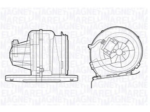 MAGNETI MARELLI 069412709010 vidaus pūtiklis 
 Šildymas / vėdinimas -> Orpūtė/dalys
77 01 203 259, 7701203259