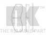 stabdžių trinkelių rinkinys, diskinis stabdys