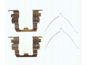 TRISCAN 8170 418105 priedų komplektas, stabdžių apkaba