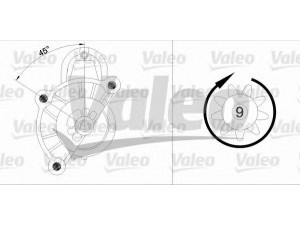 VALEO 433303 starteris 
 Elektros įranga -> Starterio sistema -> Starteris
5802-CS, 5802-E4, 5802-ES, 5802-P3