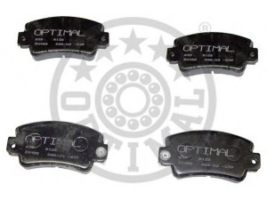 OPTIMAL 8122 stabdžių trinkelių rinkinys, diskinis stabdys 
 Techninės priežiūros dalys -> Papildomas remontas
7701201454, 7701201534, 7701201709