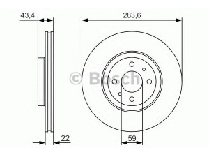 BOSCH 0 986 479 S01 stabdžių diskas 
 Dviratė transporto priemonės -> Stabdžių sistema -> Stabdžių diskai / priedai
46403088, 46403959, 46455892, 60806135