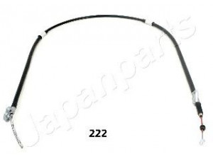 JAPANPARTS BC-222 trosas, stovėjimo stabdys 
 Stabdžių sistema -> Valdymo svirtys/trosai
4642020480