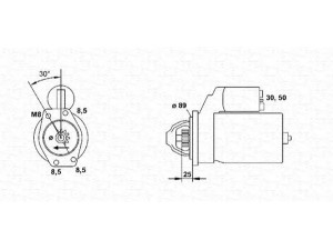 MAGNETI MARELLI 943251116010 starteris 
 Elektros įranga -> Starterio sistema -> Starteris
555840, 558040, 580240, 103411