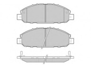 E.T.F. 12-1237 stabdžių trinkelių rinkinys, diskinis stabdys
41060-VW085, AY040-NS105