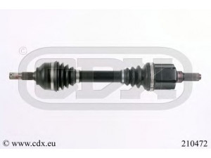 CDX 210472 kardaninis velenas 
 Ratų pavara -> Kardaninis velenas
3272NZ, 3272QW, 3272QX