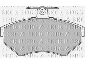 BORG & BECK BBP1620 stabdžių trinkelių rinkinys, diskinis stabdys 
 Techninės priežiūros dalys -> Papildomas remontas
1HM698151, 1HM698151A, 357698151E