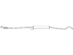 AKS DASIS SG41406 vidurinis duslintuvas