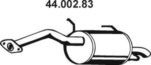 EBERSPÄCHER 44.002.83 galinis duslintuvas 
 Išmetimo sistema -> Duslintuvas
20100-AY100