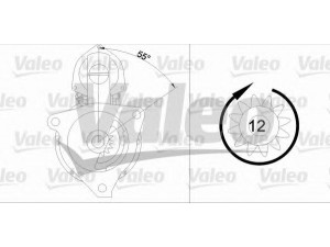 VALEO 455750 starteris 
 Elektros įranga -> Starterio sistema -> Starteris
5001853801, 5010235157