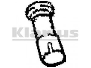 KLARIUS MZ60A išleidimo kolektorius 
 Išmetimo sistema -> Išmetimo vamzdžiai
1074900425, 1074900625