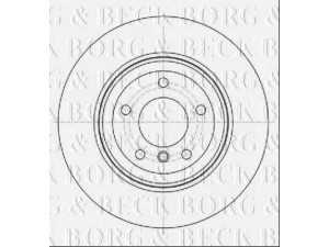 BORG & BECK BBD5339 stabdžių diskas 
 Stabdžių sistema -> Diskinis stabdys -> Stabdžių diskas
34 21 6 763 345