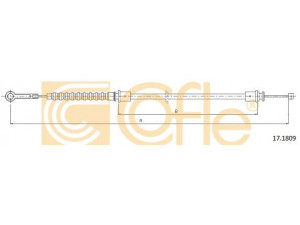 COFLE 17.1809 trosas, stovėjimo stabdys
4641035260